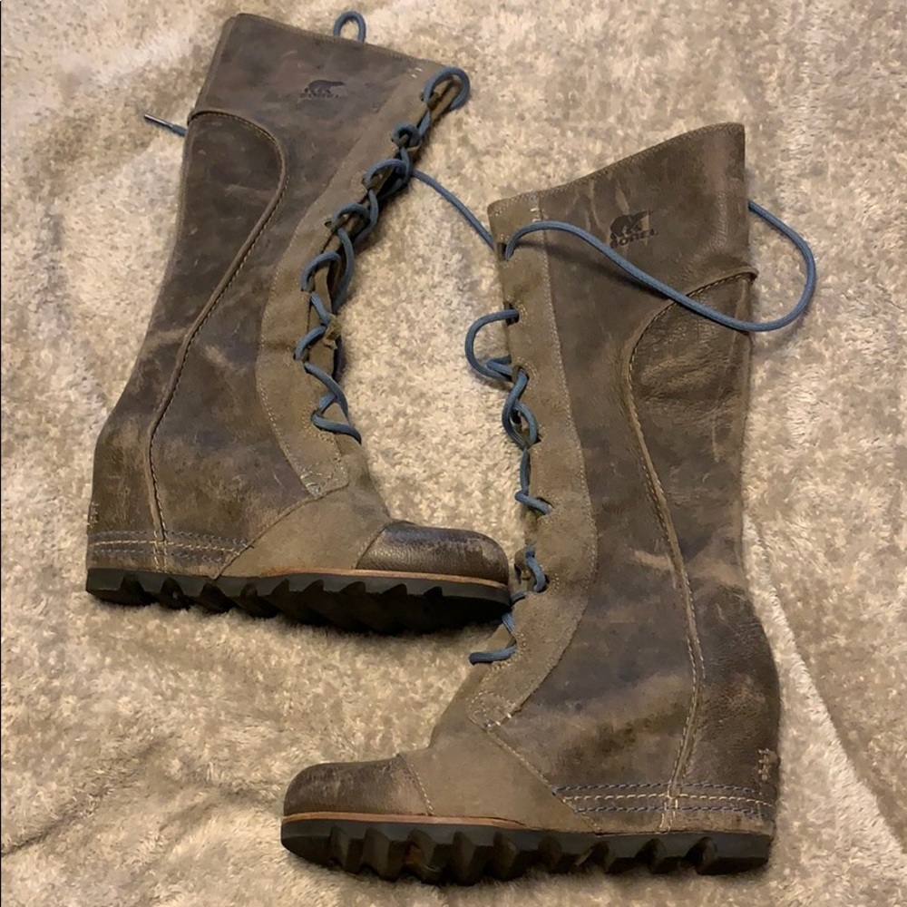 Sorel Joan if Arctic Tall Wedge Boots